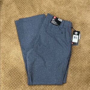 Under Armour Heathered Gray Straight-Leg Pants